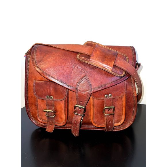 La Biche Crazy Horse Leather Women Tote – Yukon Bags